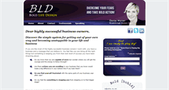 Desktop Screenshot of boldlifedesign.com